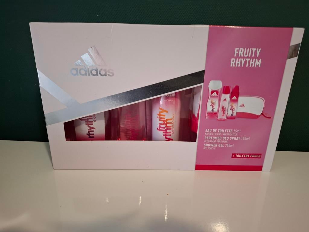 Adidas Fruity Rhythm Cadeauset - Eau de Toilette & Douchegel, Ophalen, Nieuw