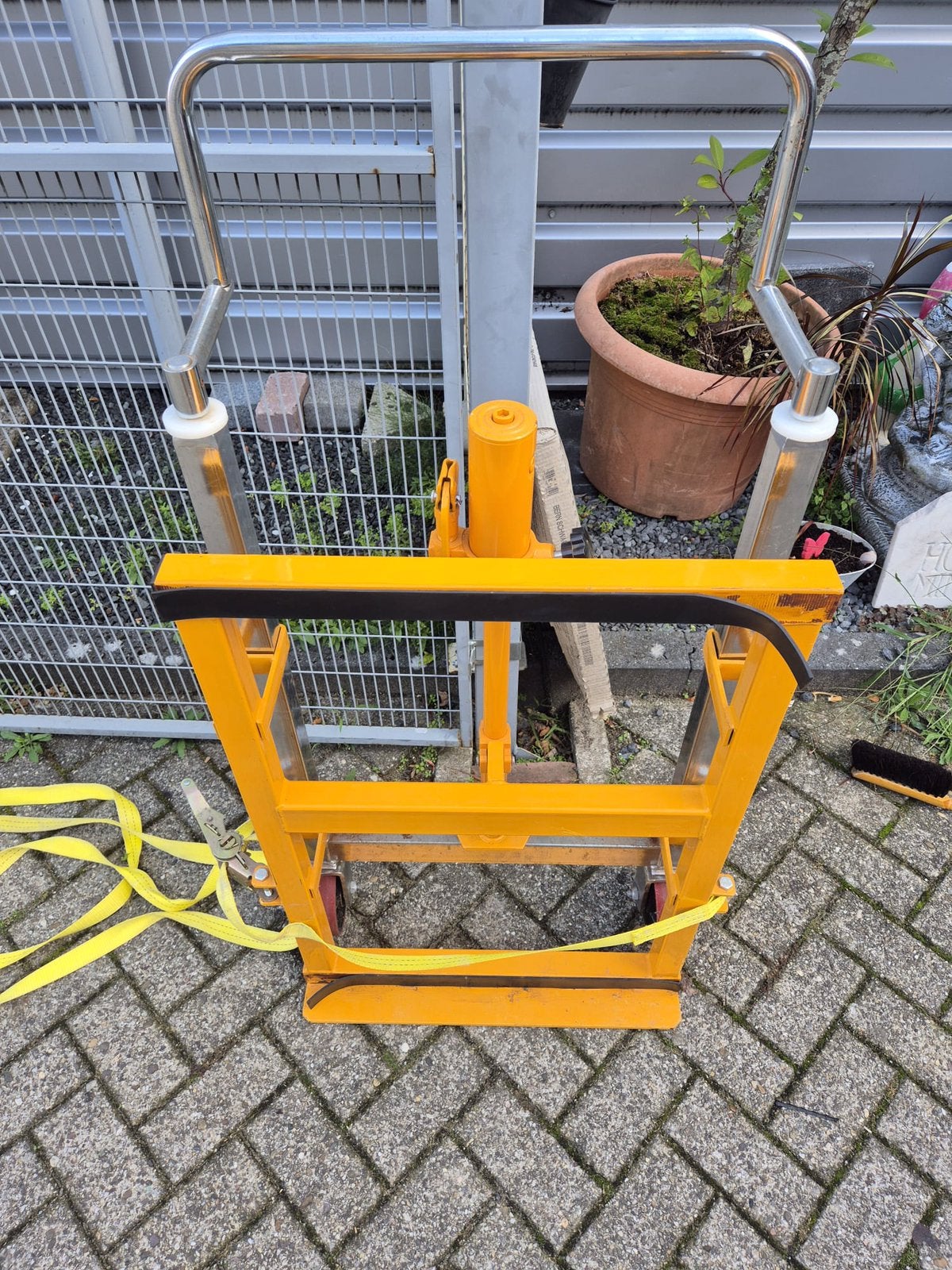 Hydraulische Hef-Steekwagen A170124 tot 1800kg, 60 tot 80 liter, Ophalen, Gebruikt, Steekwagen