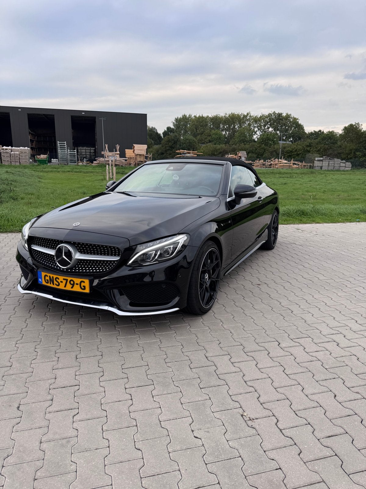 Mercedes-Benz C-Klasse C250 211pk 9G-TRONIC 2018 Zwart, Automaat, 1800 kg, 4 cilinders, Cabriolet