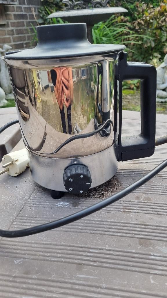 AEG Waterkoker, Witgoed en Apparatuur, Waterkokers, 1 tot 2 liter, Ophalen of Verzenden, Gebruikt, Rvs