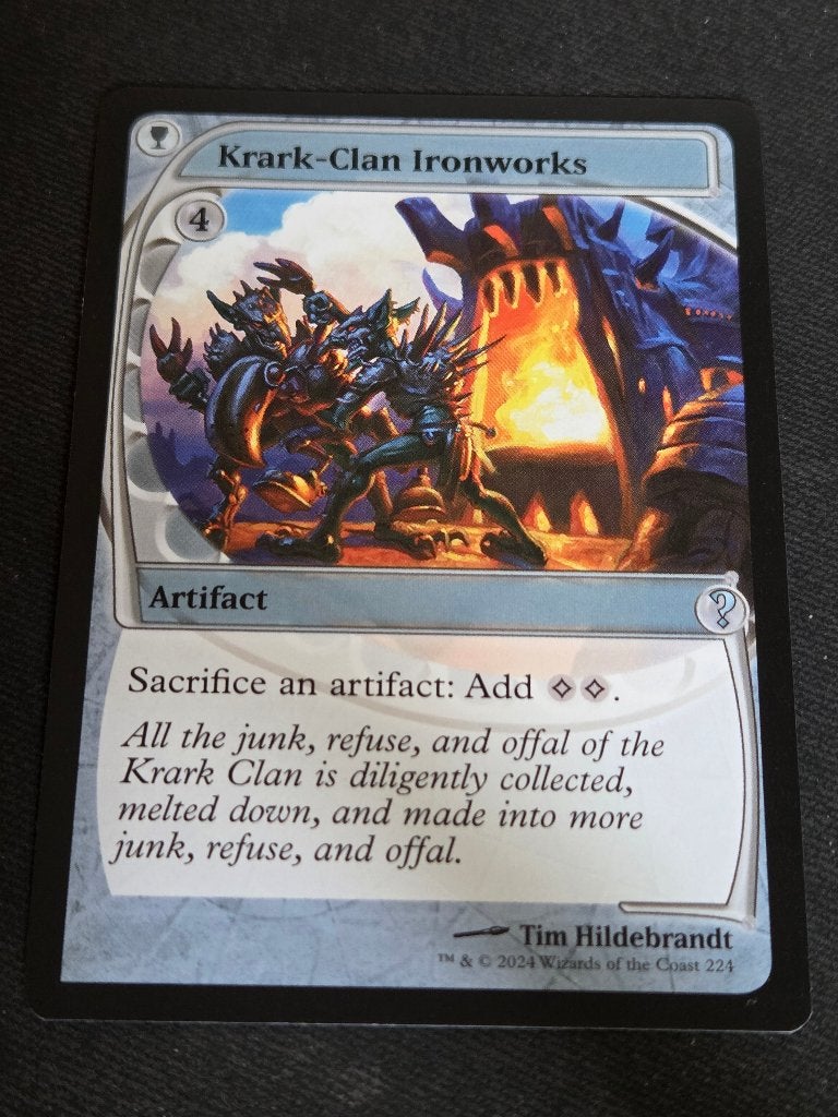 Krark-Clan Ironworks, Ophalen of Verzenden, Zo goed als nieuw