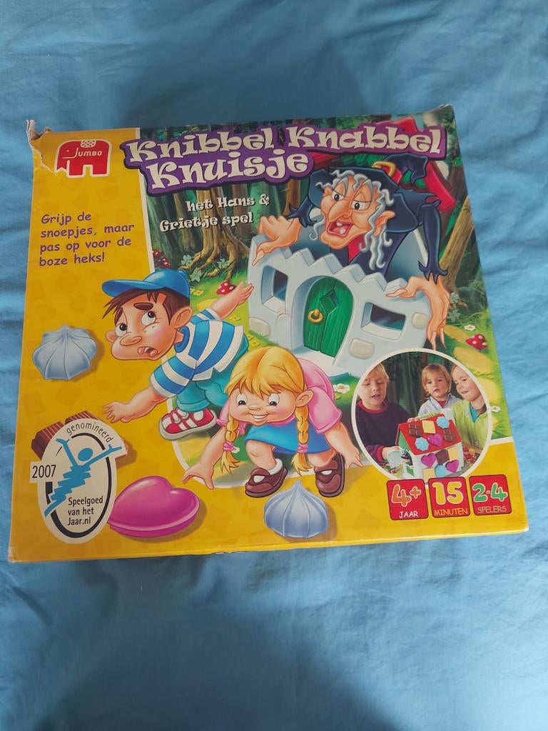 Knibbel Knabbel Knuisje: Het Hans & Grietje spel van Jumbo, Ophalen of Verzenden