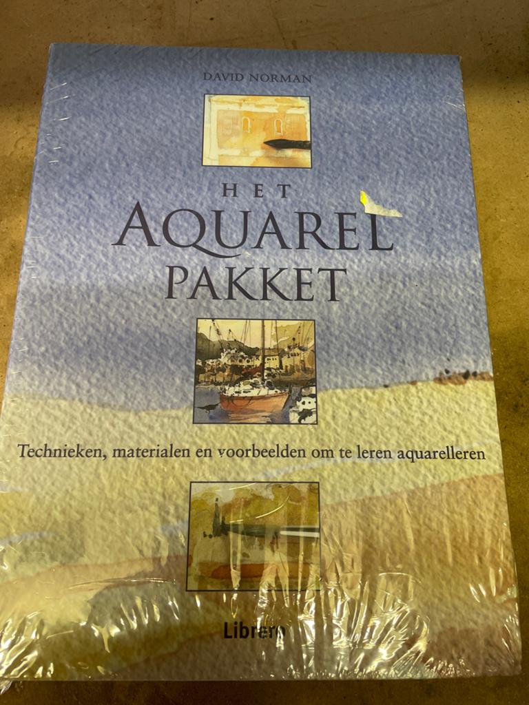 Het Aquarel Pakket - David Norman (Nieuw), Hobby en Vrije tijd, Schilderen, Ophalen of Verzenden, Nieuw, Waterverf