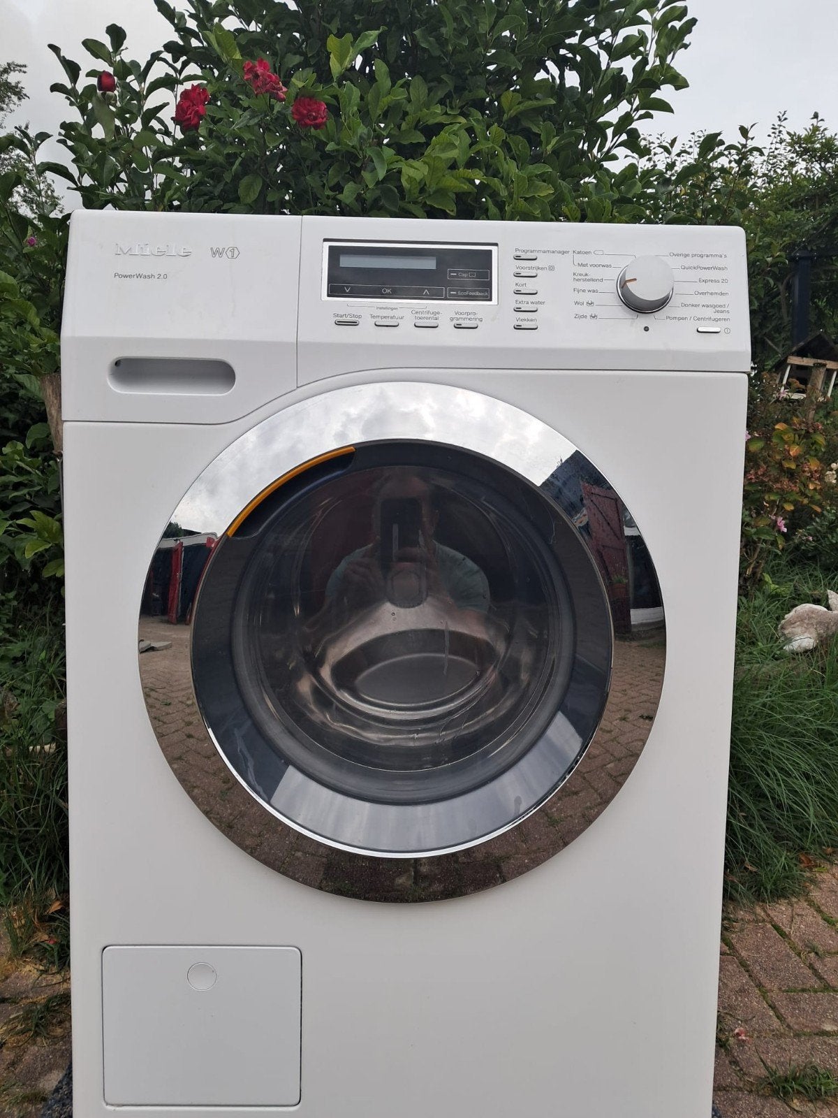 miele 1600 toeren wasmachine, tot 8 kilo wasgoed, Witgoed en Apparatuur, Wasmachines, Ophalen, 6 tot 8 kg, Gebruikt, Minder dan 85 cm