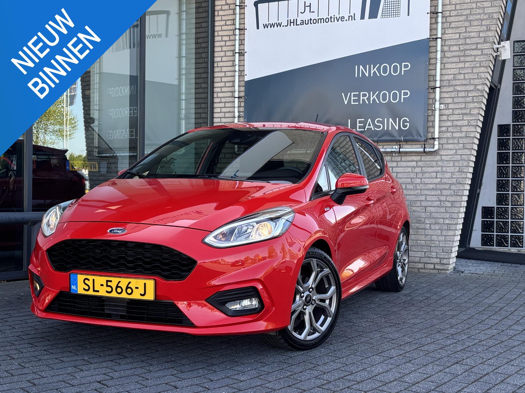 Ford Fiesta 1.0 EcoBoost ST-Line*ECC*CRUISE*NAVI*, Auto's, Voorwielaandrijving, Origineel Nederlands, Bedrijf, Handgeschakeld