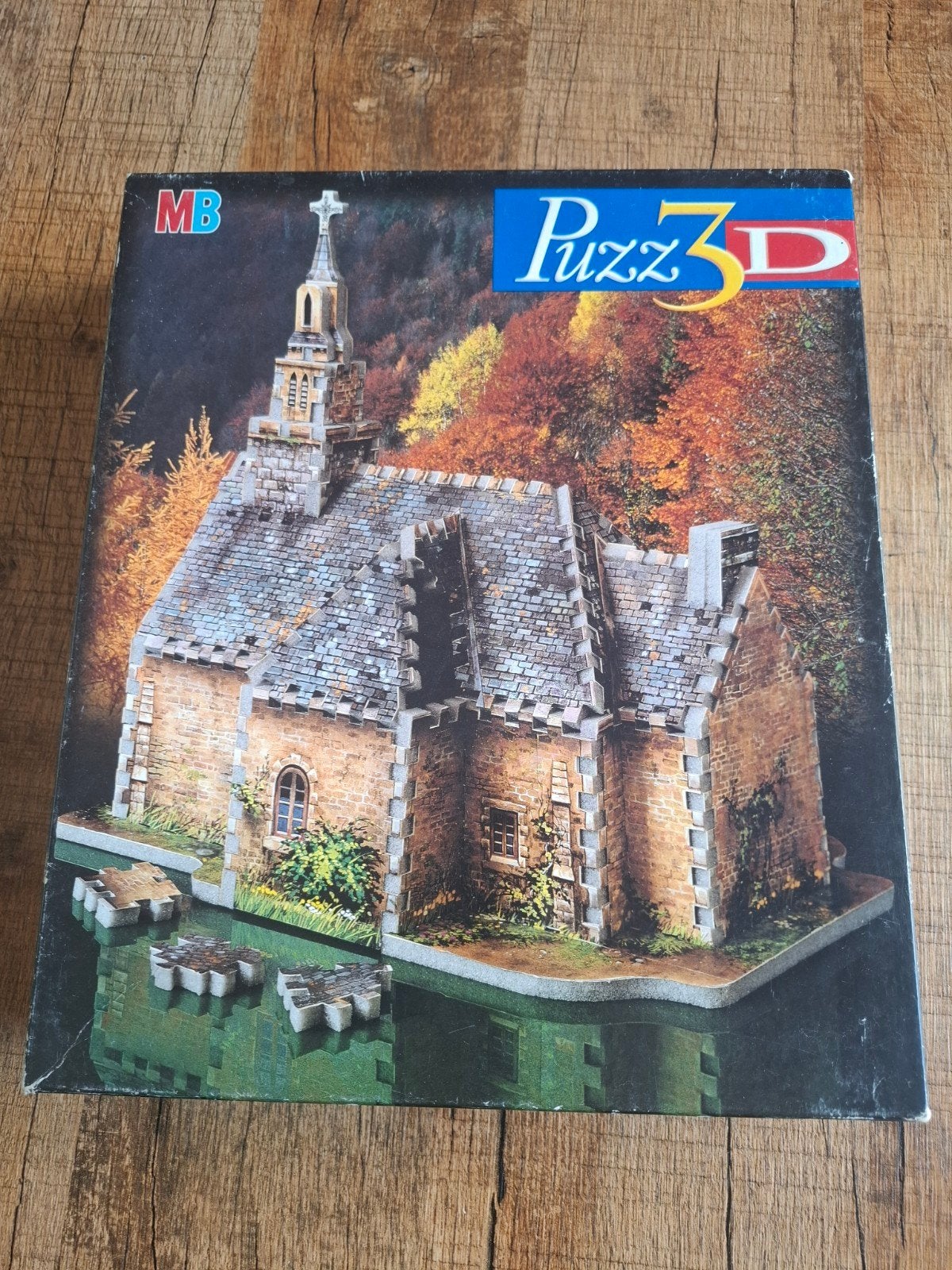 Puzz 3D Kerk - MB Country Church 254 stukjes, Ophalen of Verzenden, Meer dan 50 stukjes, Gebruikt, 6 jaar of ouder