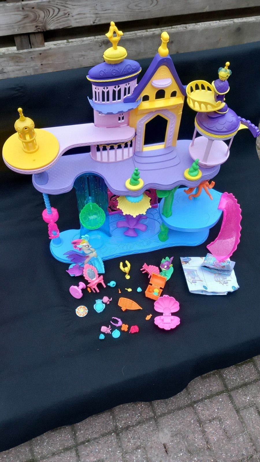 My Little Pony Zeemeermin Kasteel Speelset, Kinderen en Baby's, Ophalen of Verzenden, Zo goed als nieuw
