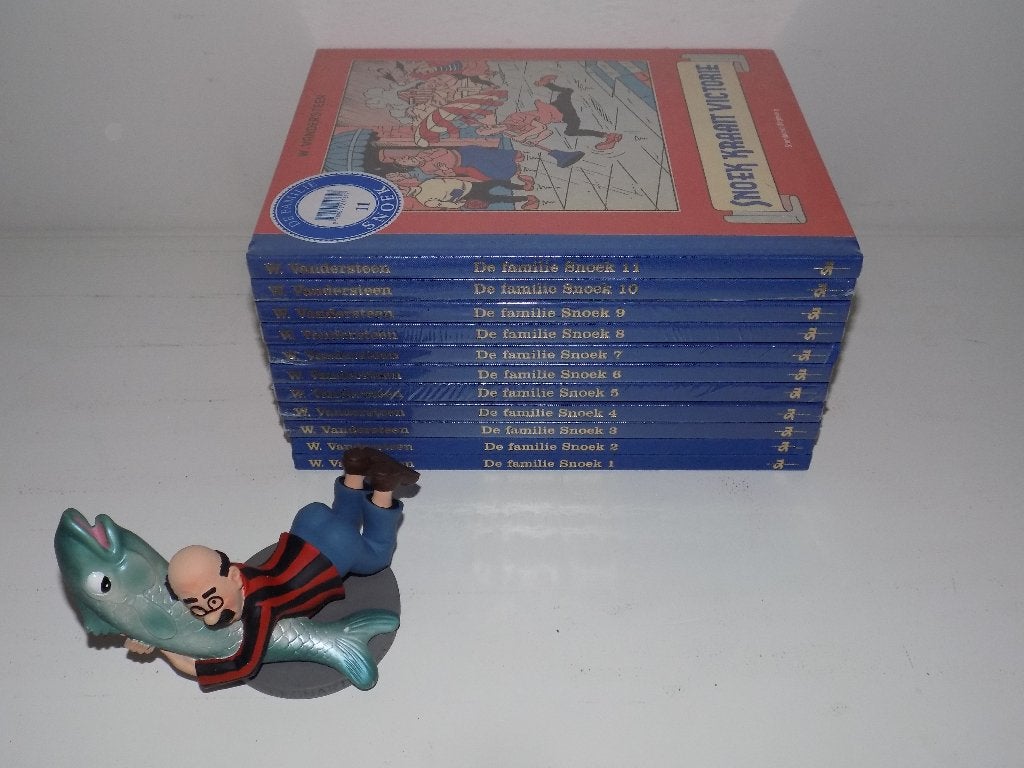 Fam Snoek ~ Complete serie Integrale HCs 1 t/m 11 + Beeldje, Complete serie of reeks, Ophalen of Verzenden, Nieuw, Willy Vandersteen