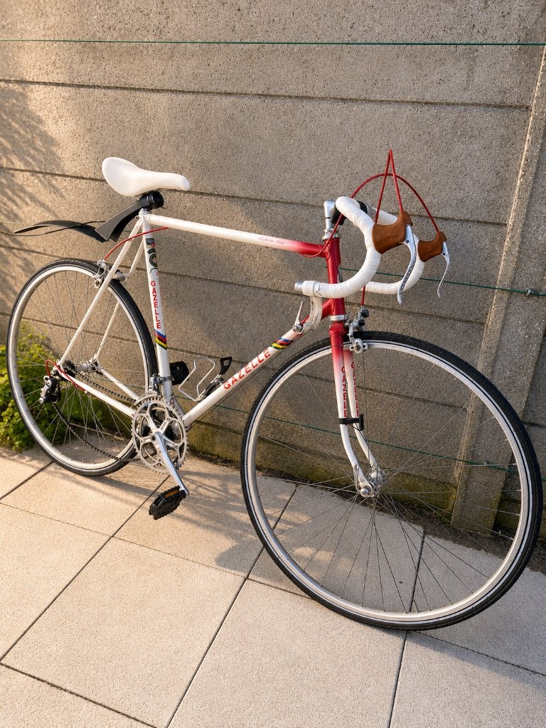 Gazelle Wielrenfiets Dames lengte 165cm-175cm, Minder dan 10 versnellingen, Gebruikt, 26 inch, Aluminium