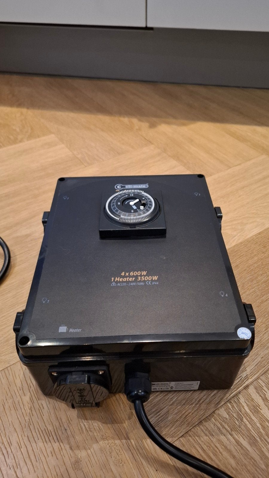 Cli-Mate Relaybox / VOI Box 4x 600W + heater 3500W, Ophalen of Verzenden, Overige typen