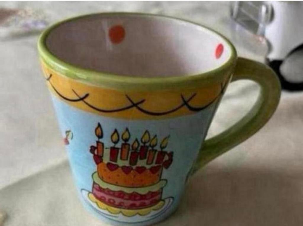 Koffiekop (jes) : D.E. / L.Dake en Z’n. / Suske en Wiske etc, Ophalen of Verzenden, Zo goed als nieuw, Overige stijlen, Kop(pen) en/of Schotel(s)