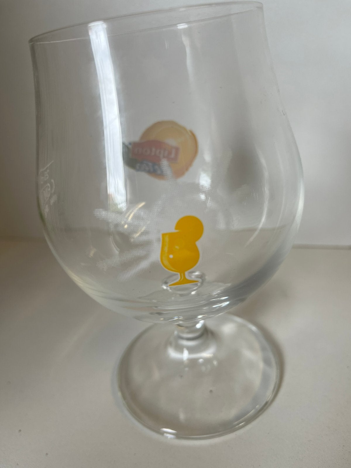 Lipton ice tea glazen set van 6 glazen, Ophalen of Verzenden, Nieuw, Frisdrankglas