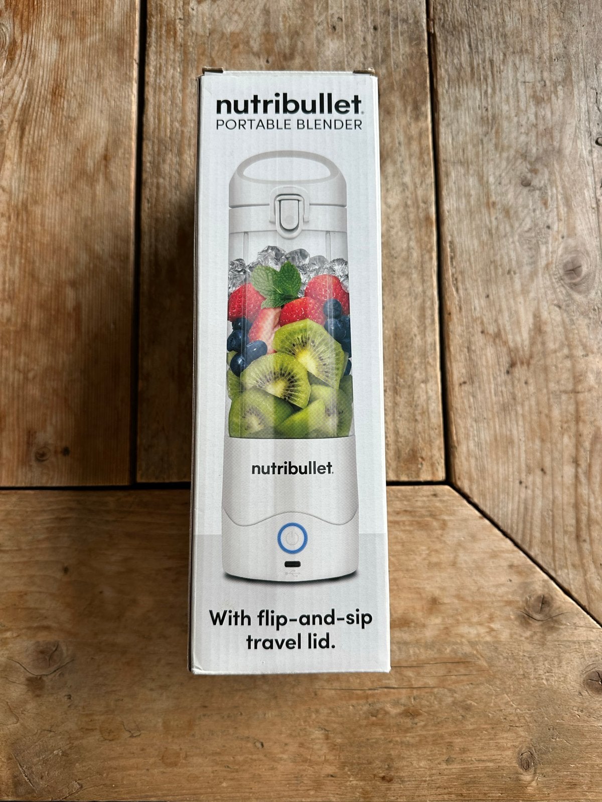 Nutribullet Portable Blender - Nieuw in doos, Witgoed en Apparatuur, Ophalen of Verzenden, Nieuw, Blender to go