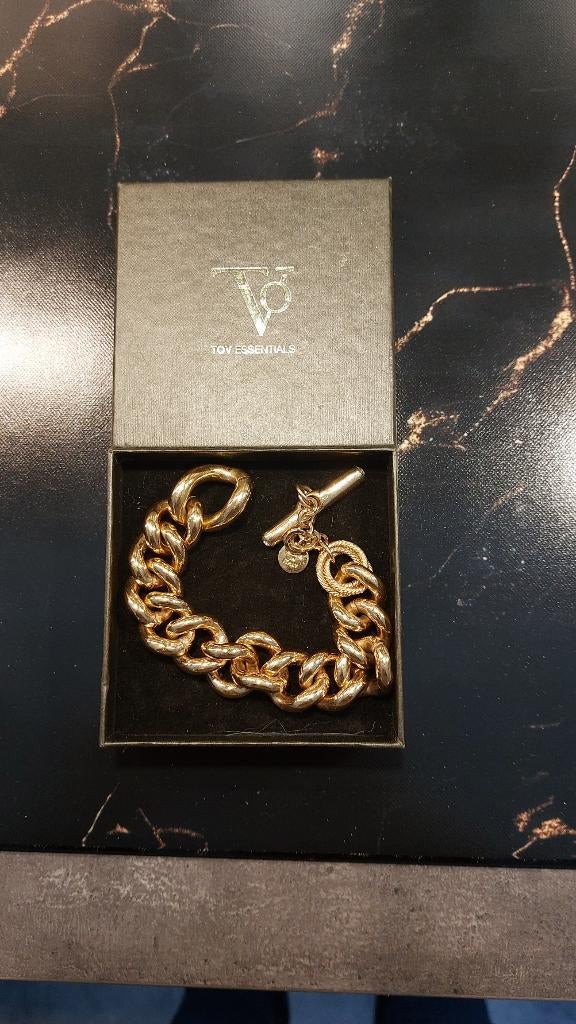 TOV essentials armband, Ophalen, Zo goed als nieuw, Goud, Overige materialen