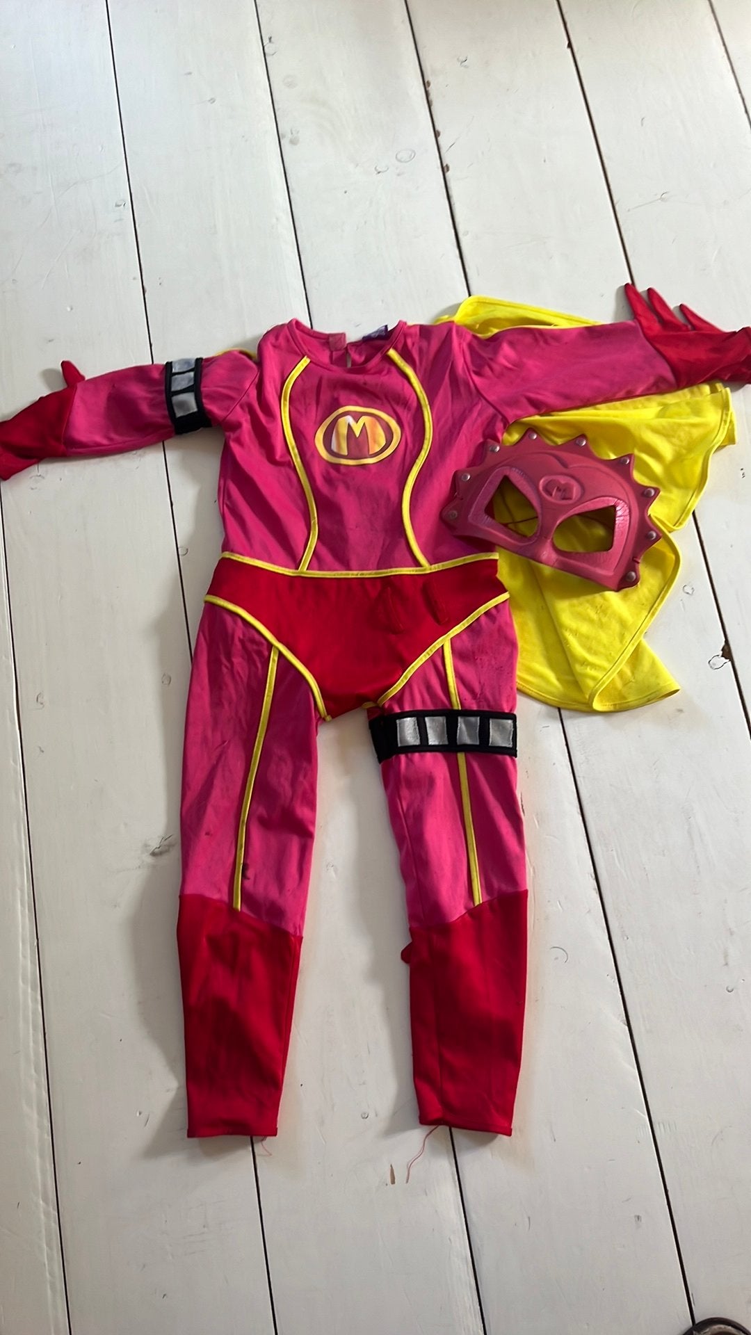 Mega Mindy verkleedset, Ophalen, Gebruikt, Jongen of Meisje