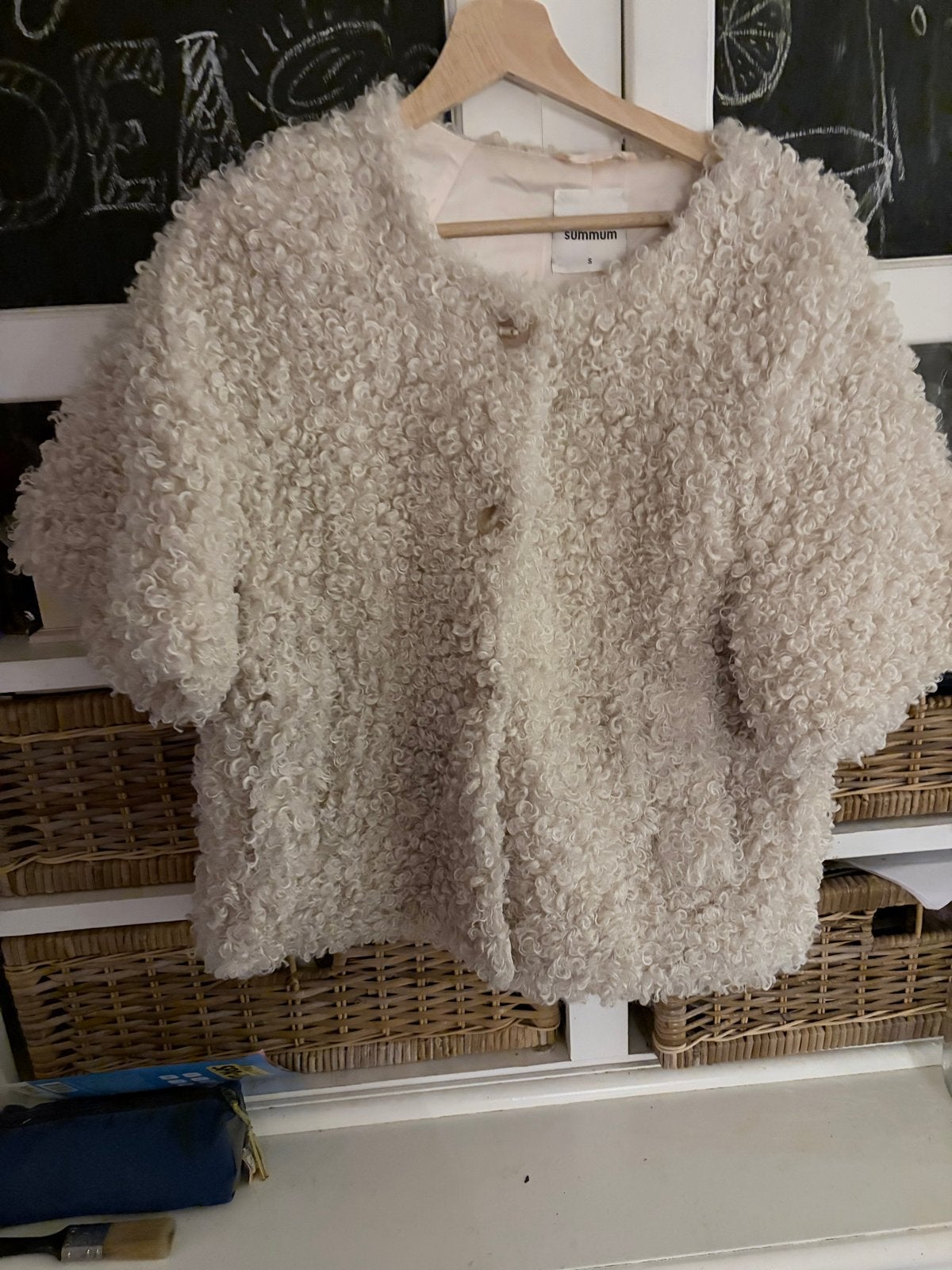 Summum kort jasje / vestje maat S, Ophalen of Verzenden, Zo goed als nieuw, Maat 36 (S), Beige