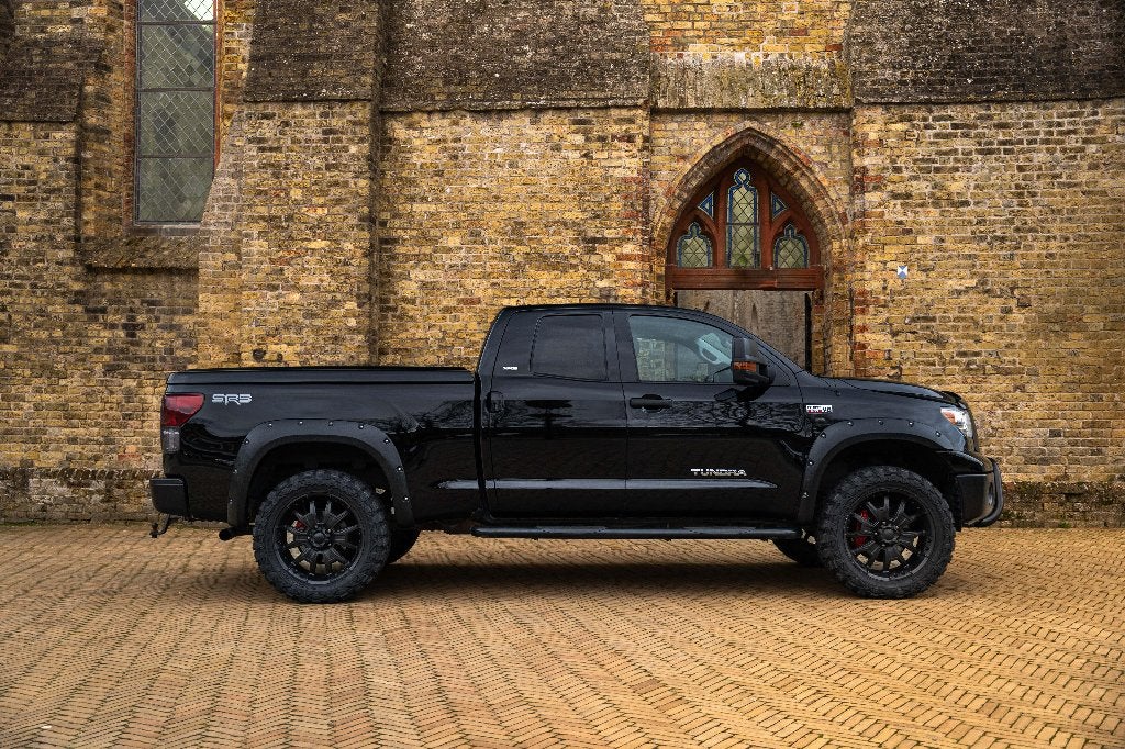 Toyota Tundra 2012, bijna youngtimer,LPG TOP staat&onderhoud, Auto's, Automaat, 2431 kg, Zwart, Vierwielaandrijving