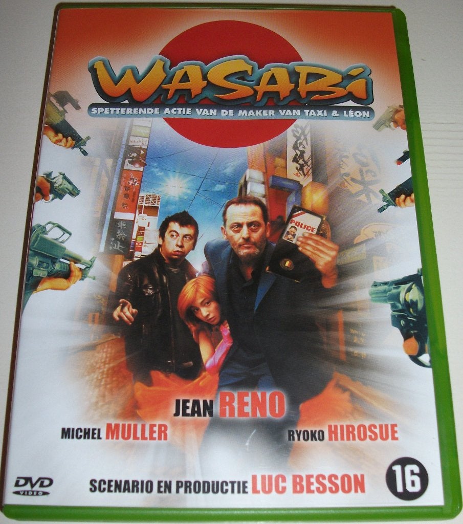 Dvd *** WASABI *** Samen zetten ze Tokyo op z’n kop!, Cd's en Dvd's, Vanaf 16 jaar, Ophalen of Verzenden, Zo goed als nieuw, Actiekomedie