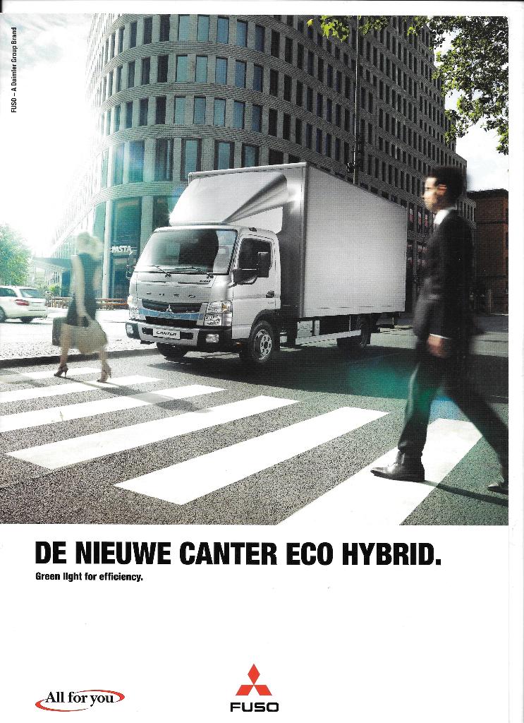 FUSO CANTER ECO,  2012, Ophalen of Verzenden, Zo goed als nieuw, Overige merken