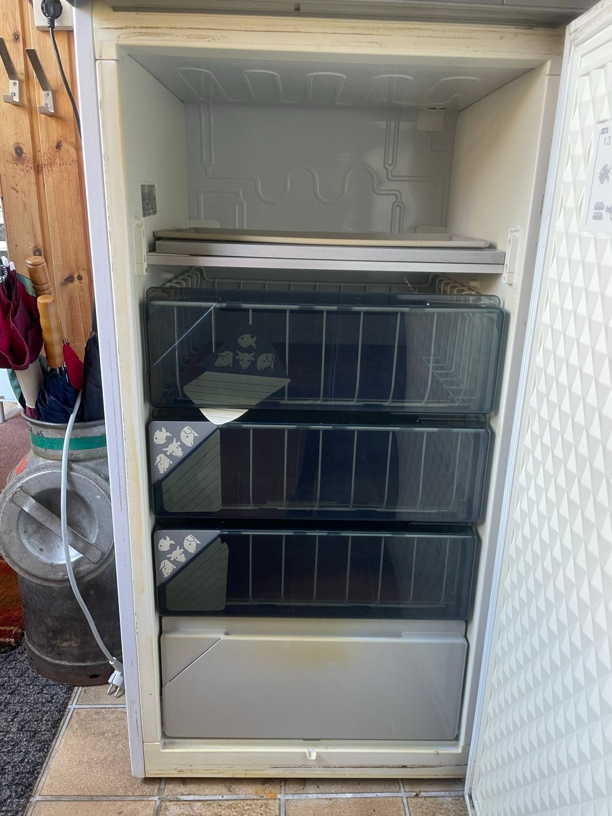 Gratis vriezer - EcoFreeze, Ophalen, Gebruikt, 120 tot 140 cm, 100 tot 150 liter