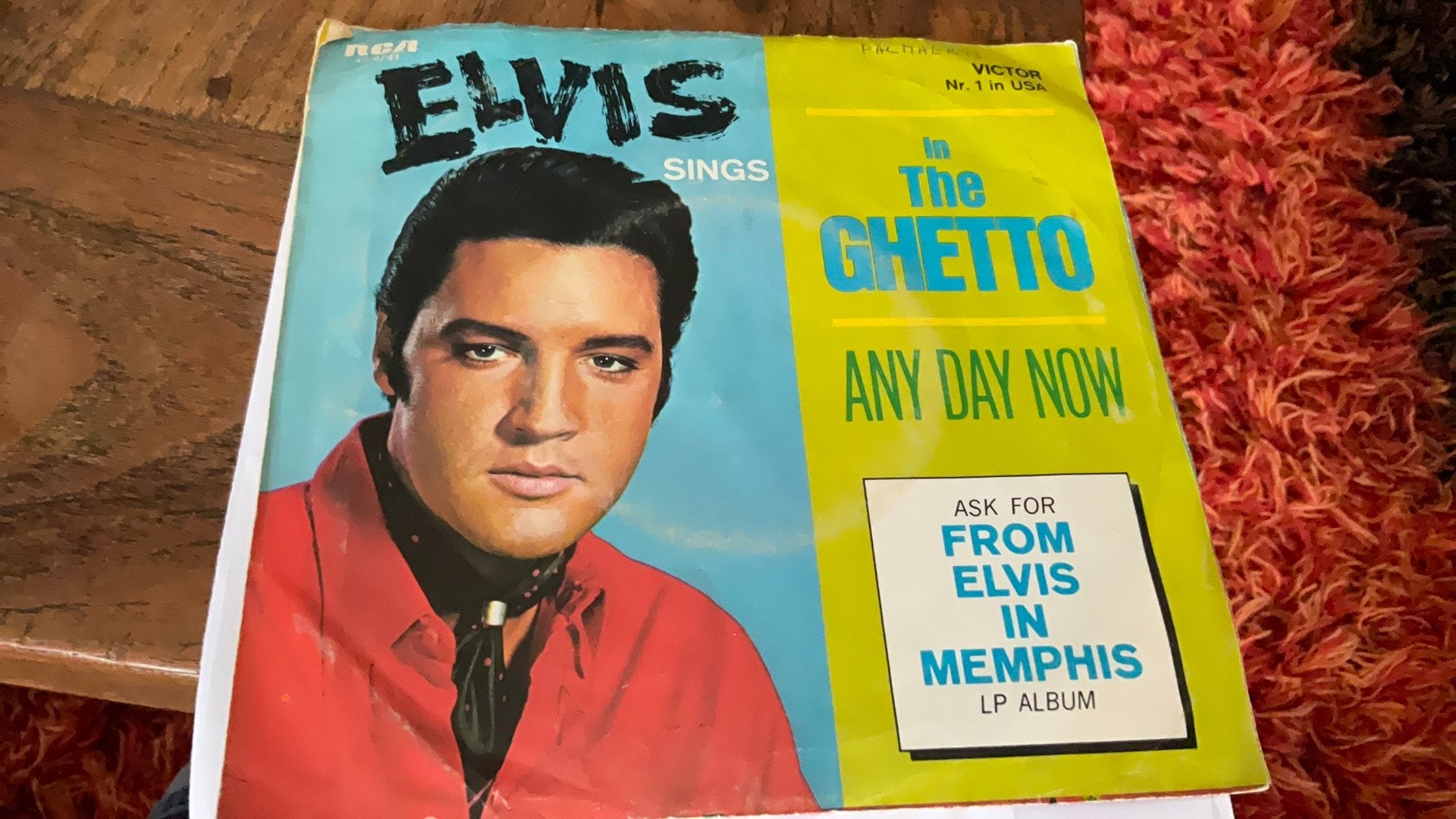 Elvis Presley. In the getto, Ophalen of Verzenden, Zo goed als nieuw, Pop