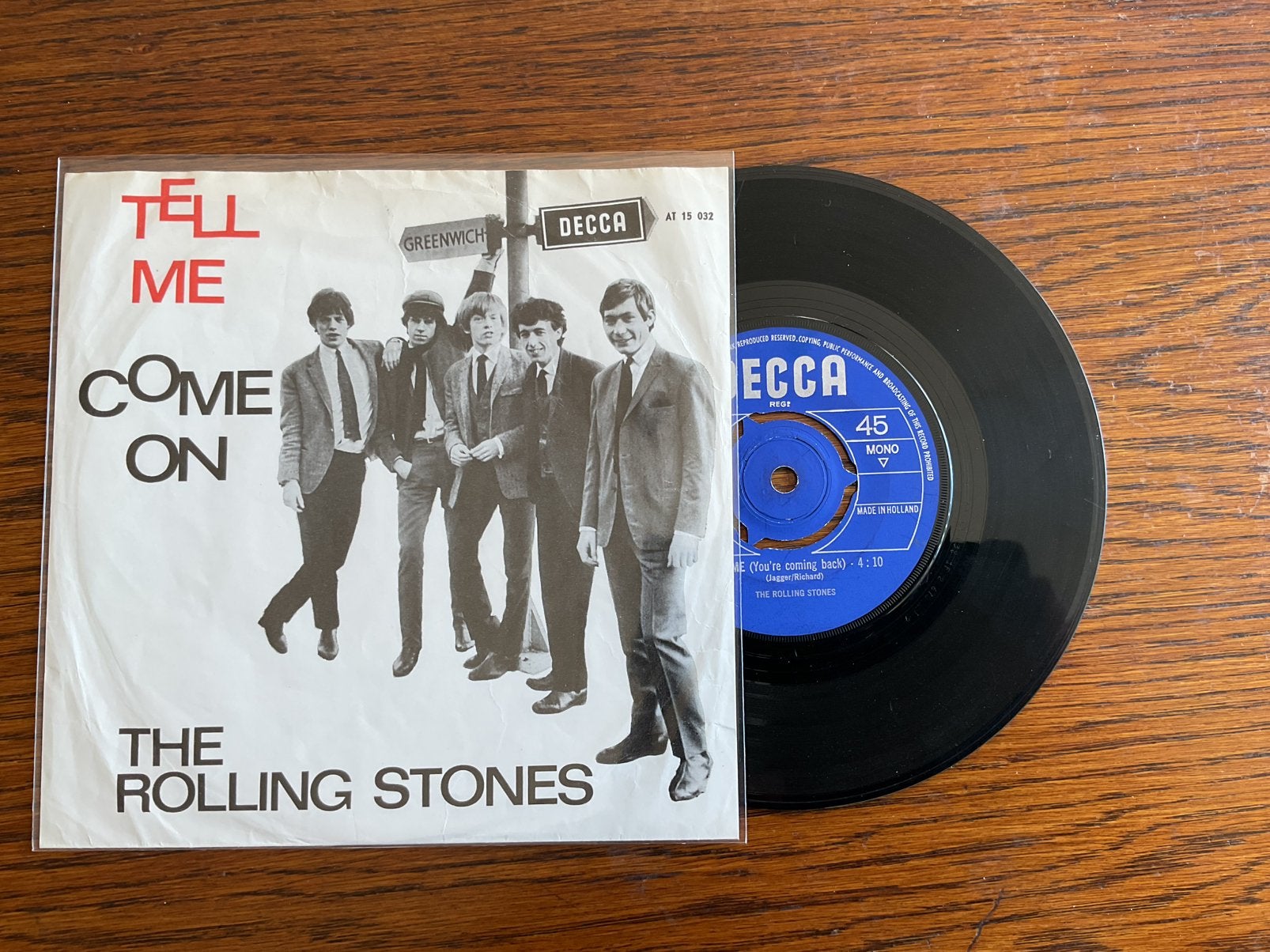 The Rolling Stones. Tell Me, Ophalen of Verzenden, Zo goed als nieuw, Pop