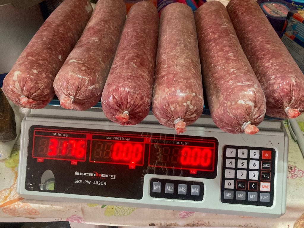 Tm 1 augustus 1 kg Waterbuffel kalfs gehakt, Ophalen