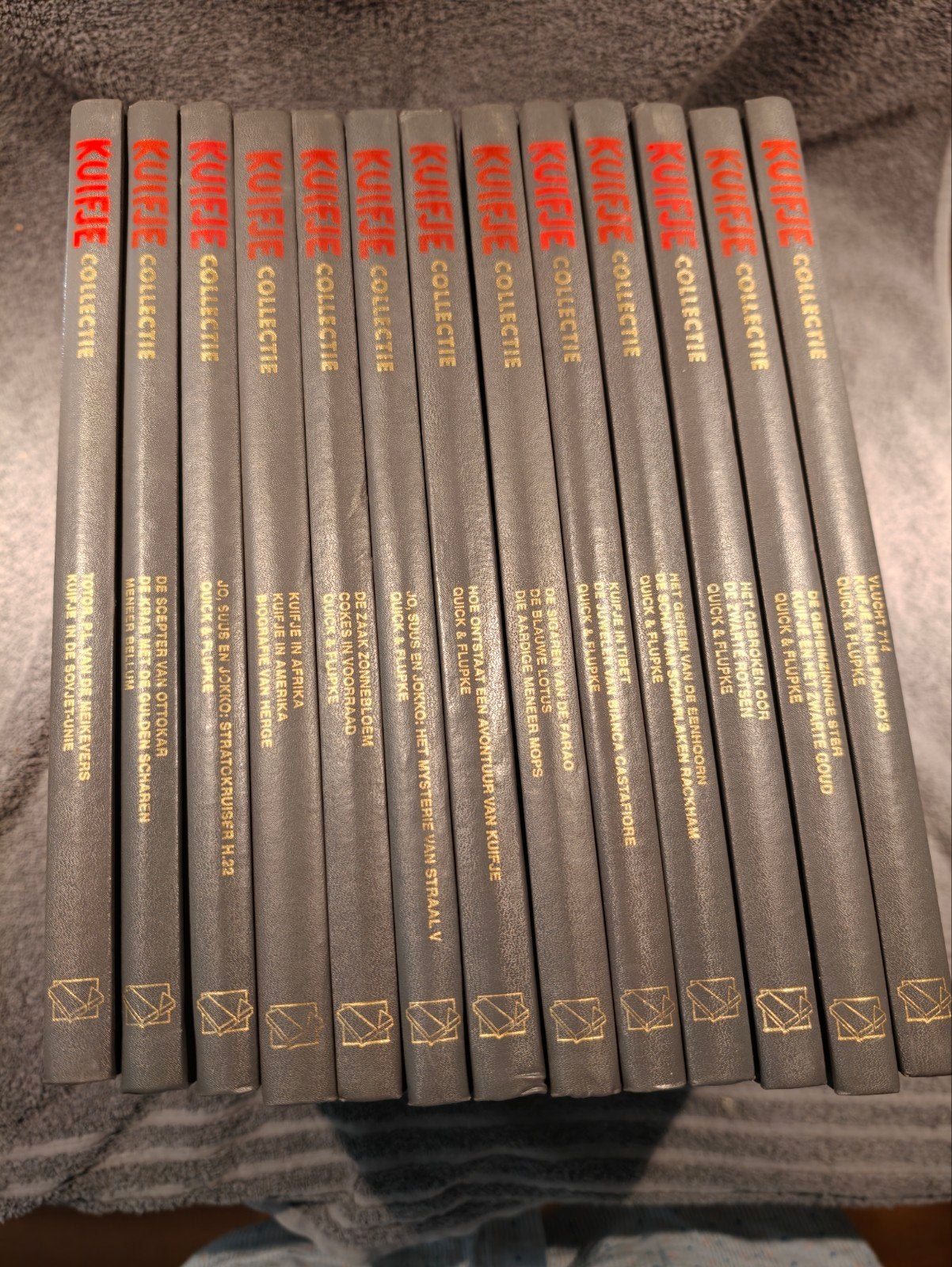 grote set Kuifje Collectie - 13 delen, Complete serie of reeks, Ophalen of Verzenden, Zo goed als nieuw, Hergé