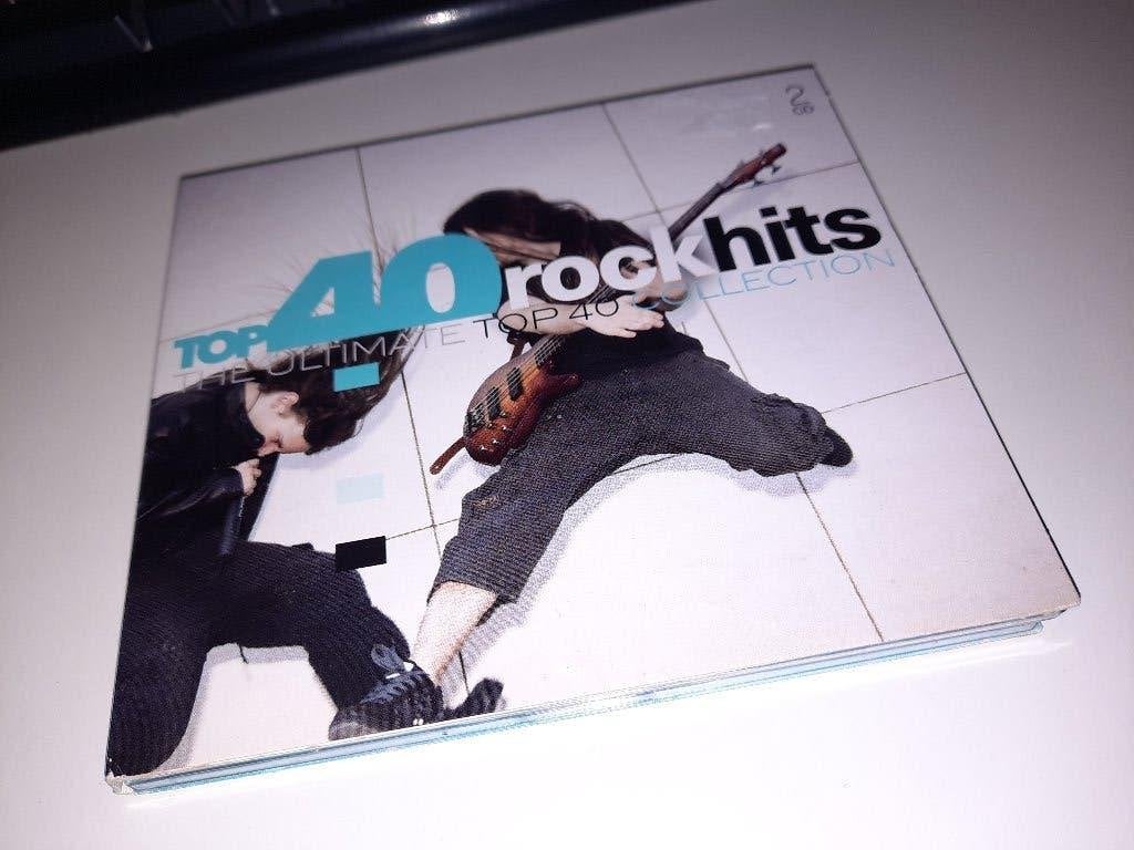 2 CD Top 40 Rock Hits (The Ultimate Top 40 Collection), Ophalen, Zo goed als nieuw, Pop