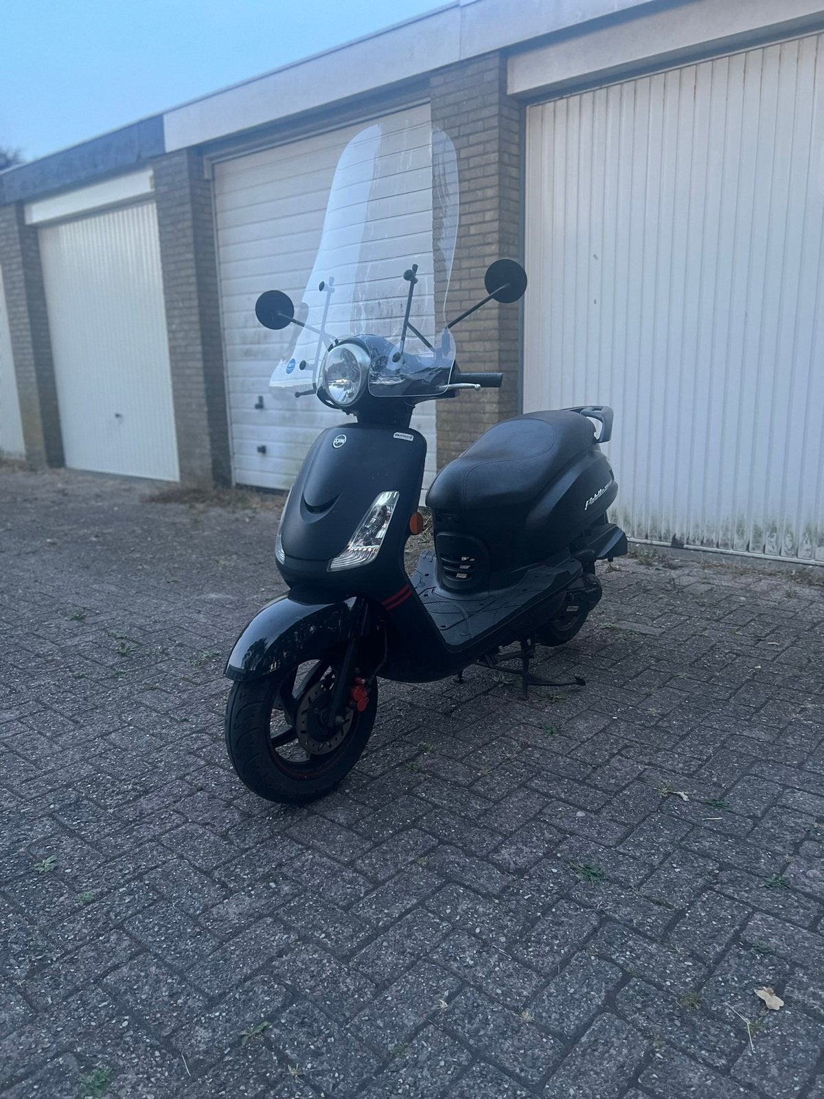 Sym Fiddle 2 50s Scooter - Zwart, euro 4, Ophalen, Gebruikt, SYM, Benzine