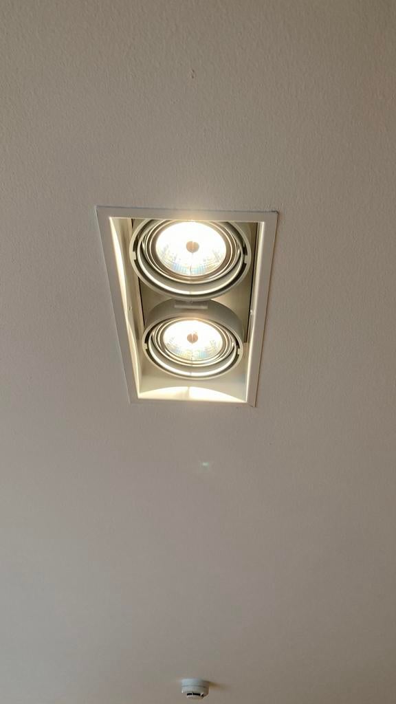 Osram Inbouwspot dubbel - Halogeen, Ophalen, Gebruikt, Metaal