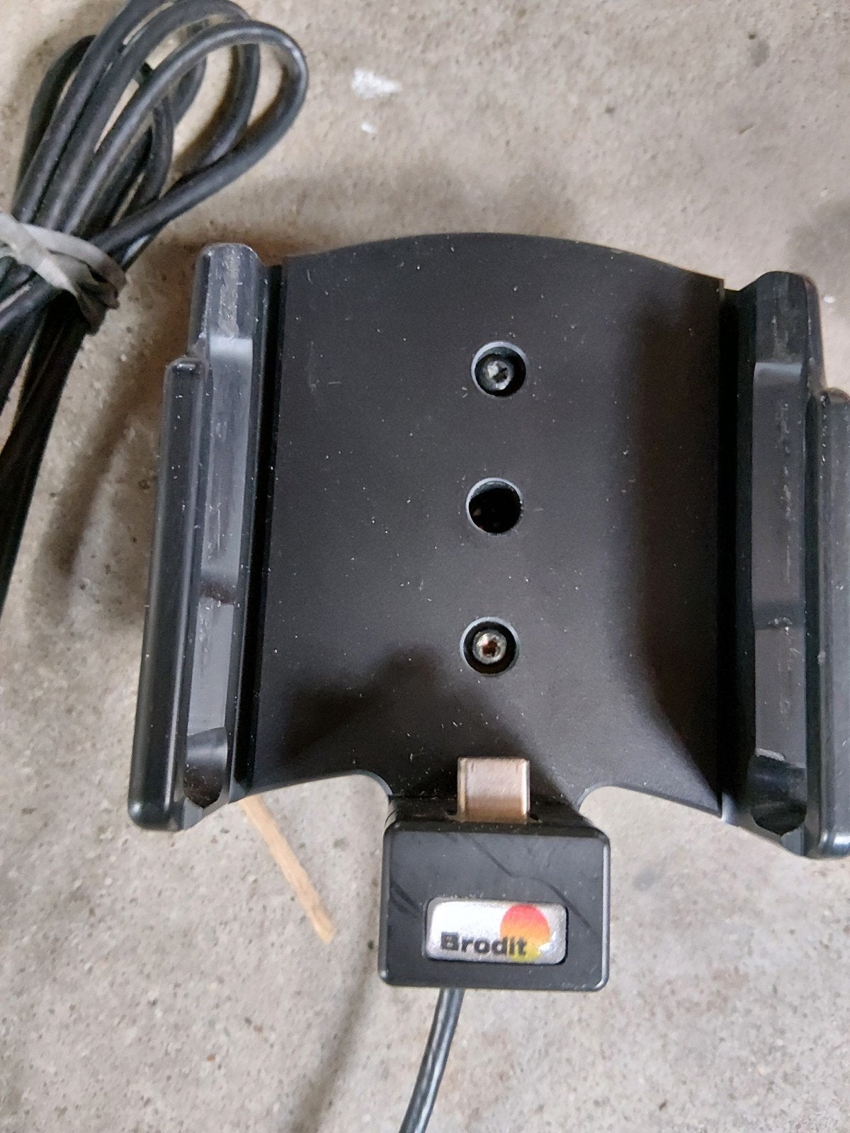 Brodit telefoonhouder met USB-kabel voor Samsung xcover5, Telecommunicatie, Mobiele telefoons | Toebehoren en Onderdelen, Ophalen of Verzenden