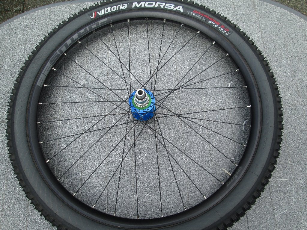 HOPE PRO4 MTB WIELSET MET BANDEN 27.5 INCH 650B, Zo goed als nieuw, Hope, Aluminium, Mountainbike
