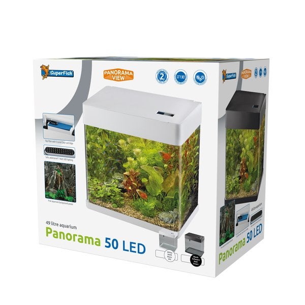 SuperFish aquarium Panorama, Ophalen, Zo goed als nieuw, Leeg aquarium
