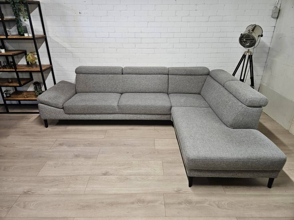 Montel Modena Hoekbank | GRATIS LEVERING, Ophalen of Verzenden, Zo goed als nieuw, Vierpersoons of meer, Stof