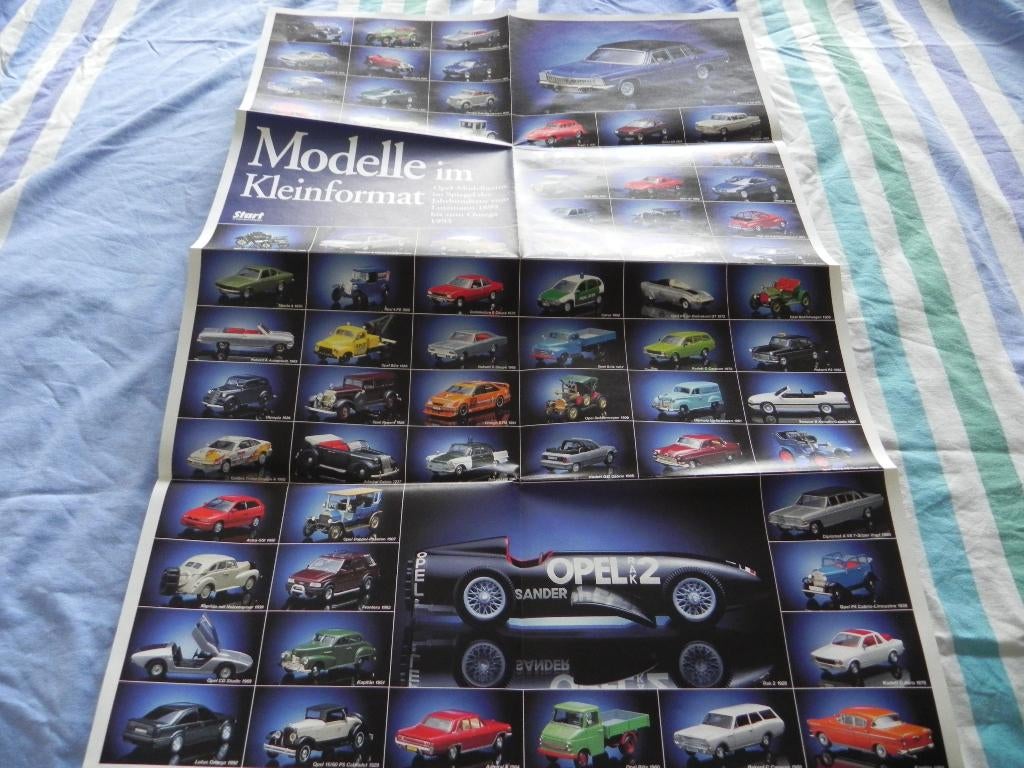 opel posters  opruiming, Ophalen of Verzenden, Zo goed als nieuw, Auto's