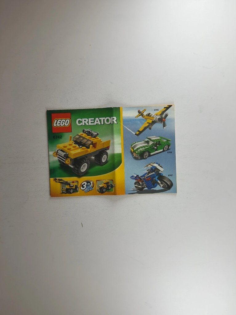 LEGO Creator 6742 (Instructions) Mini Off-Roader, Gebruikt, Lego, Overige typen, Ophalen of Verzenden