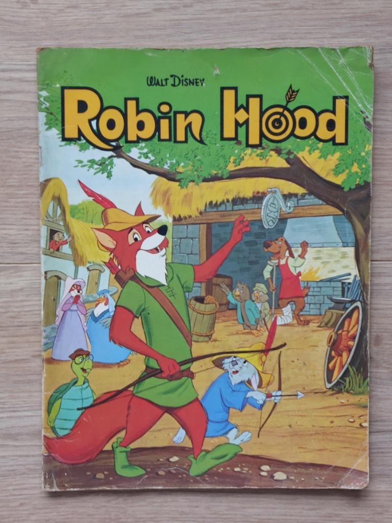 Robin Hood, Eén stripboek, Ophalen, Gelezen