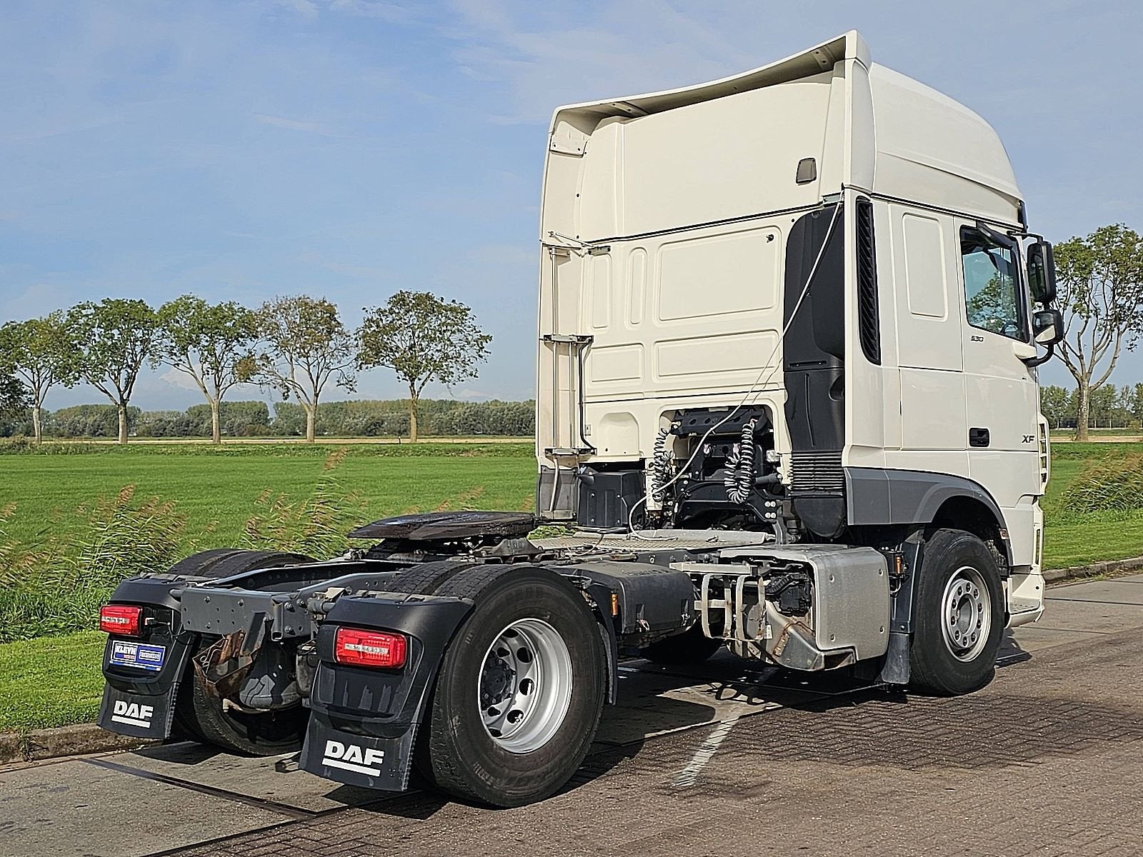 DAF XF 530, Automaat, Euro 6, Wit, Bedrijf