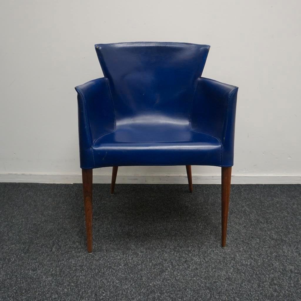 Matteo Grassi Vela Design Stoelen | Vintage | Donker Blauw, Gebruikt, -, Blauw, -