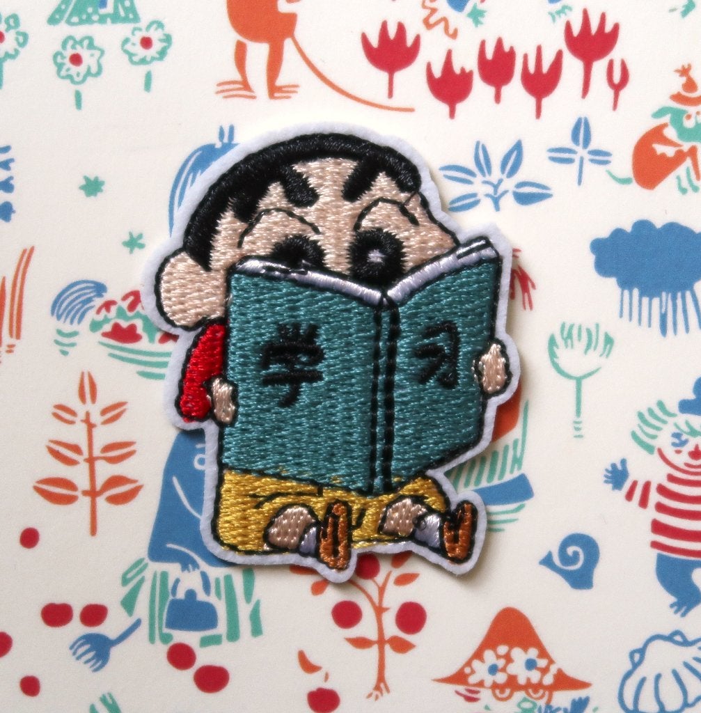 Crayon Shin Chan opstrijkplaatje patch badge embleem appliqu, Verzenden, Nieuw, Overige applicaties