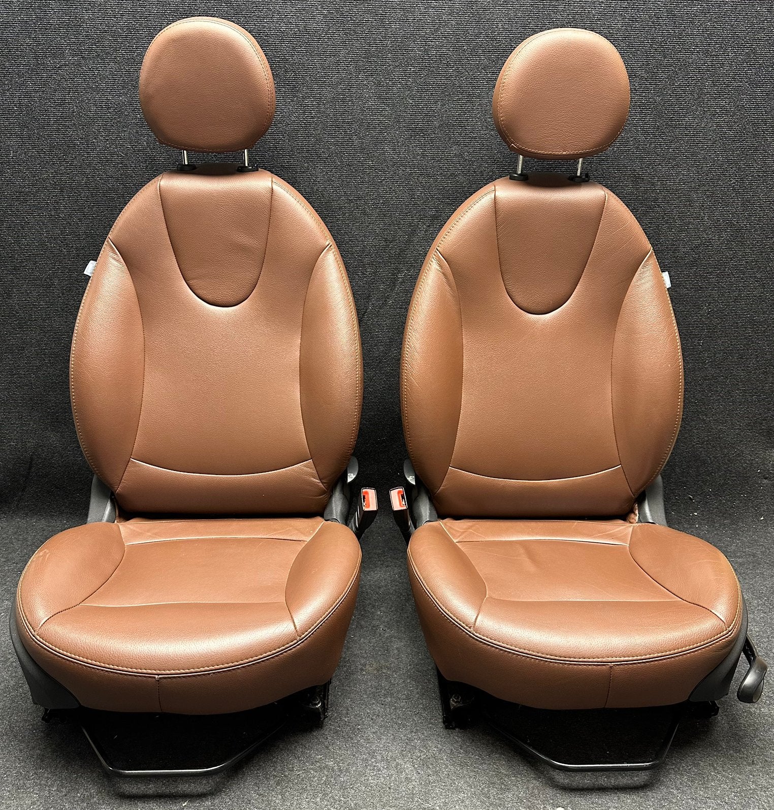 Mini R56 One / Cooper cognac leder 3-drs, Gebruikt, Eu, Mini, Ophalen of Verzenden