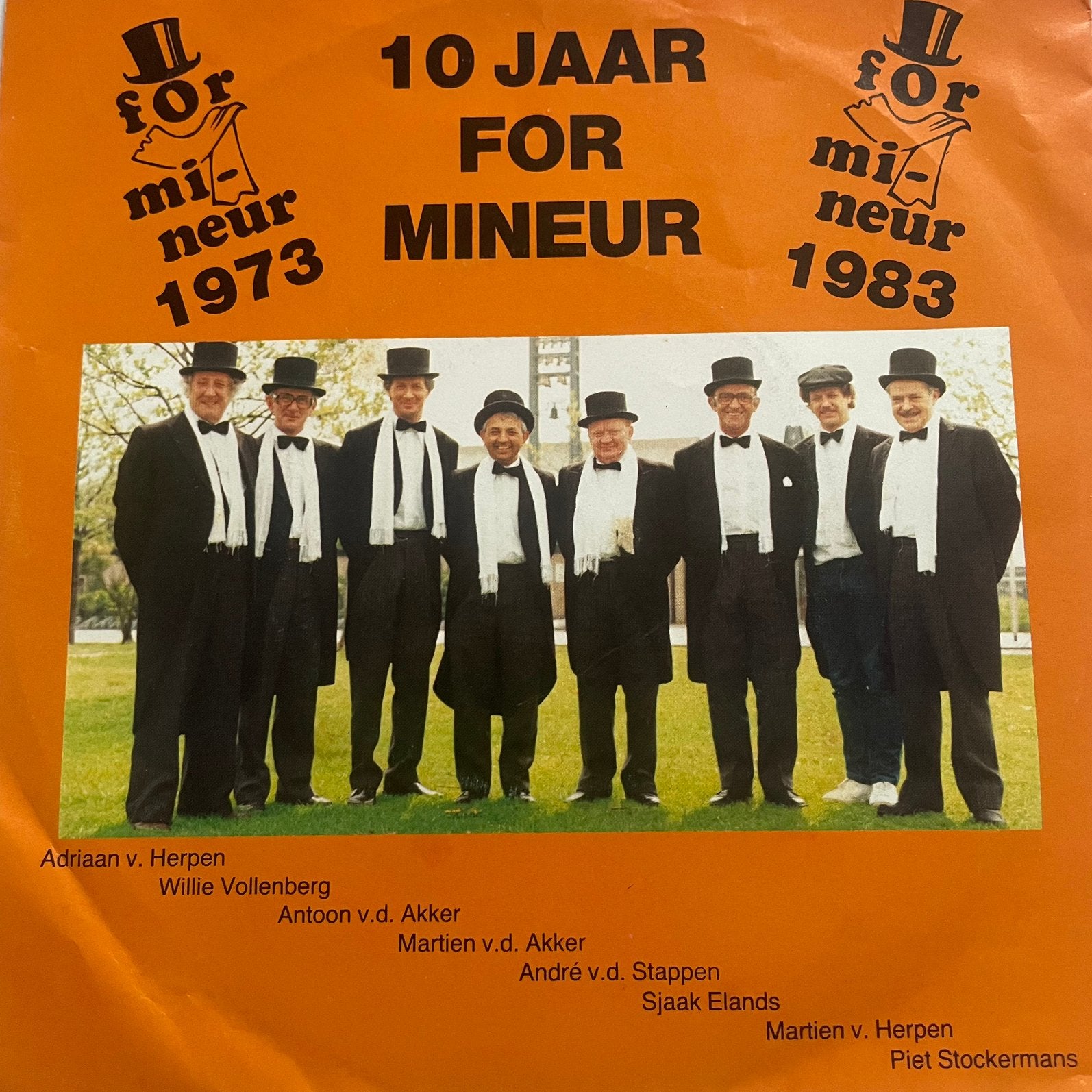 For Mineur - 10 jaar For Mineur, Ophalen of Verzenden, Zo goed als nieuw, 12 inch, Levenslied of Smartlap