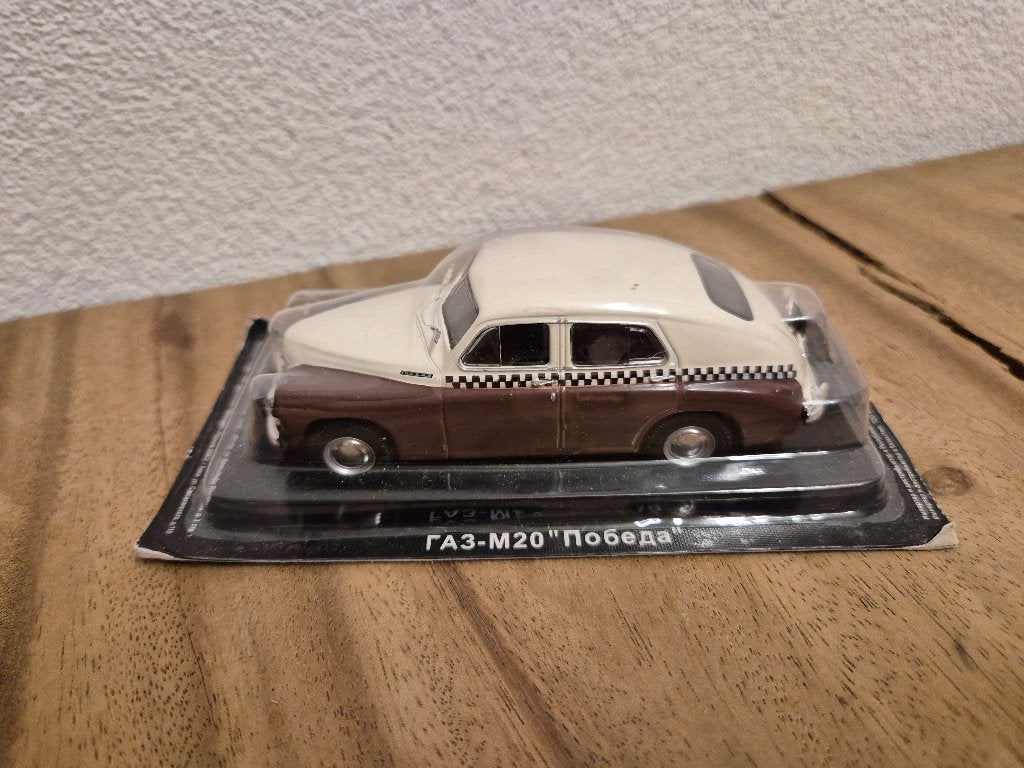 Gaz M20 Pobeda Taxi 1:43 - Nieuw in verpakking, Overige merken, Ophalen of Verzenden, Gaz, Gaz