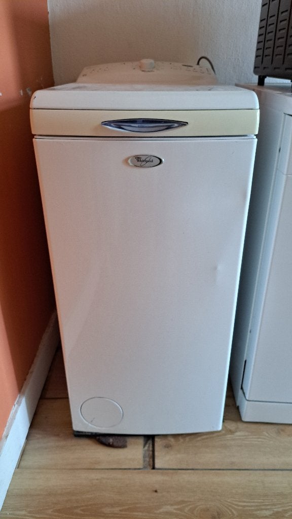 Wasmachine Whirlpool AWE6730 bovenlader, Ophalen, 1200 tot 1600 toeren, Gebruikt, 4 tot 6 kg