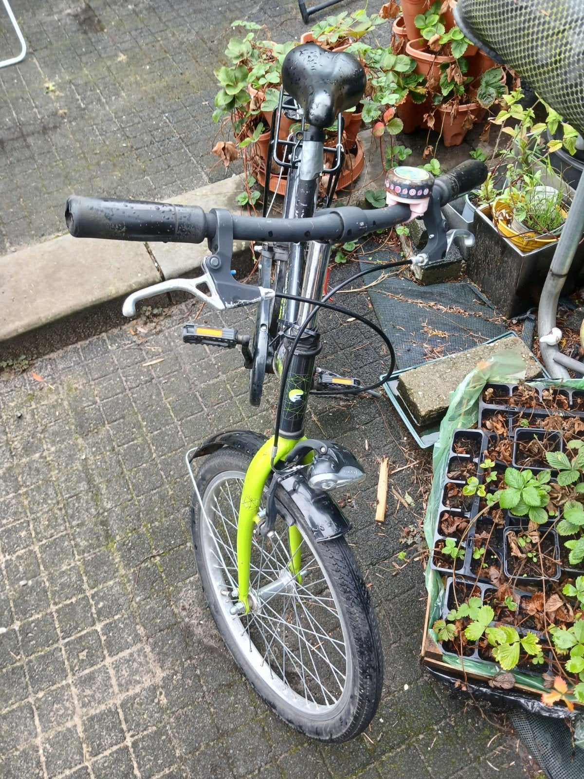 Jongensfiets 20/22 inch - Lekke band, goedkoop weg!, Ophalen of Verzenden, Gebruikt, Overige merken