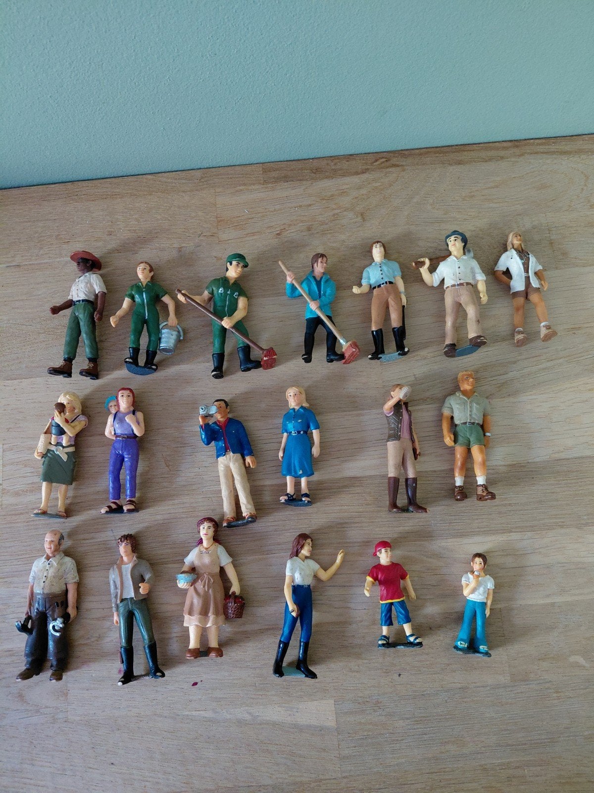Grote collectie Schleich figuren - diverse beroepen, Verzenden, Gebruikt