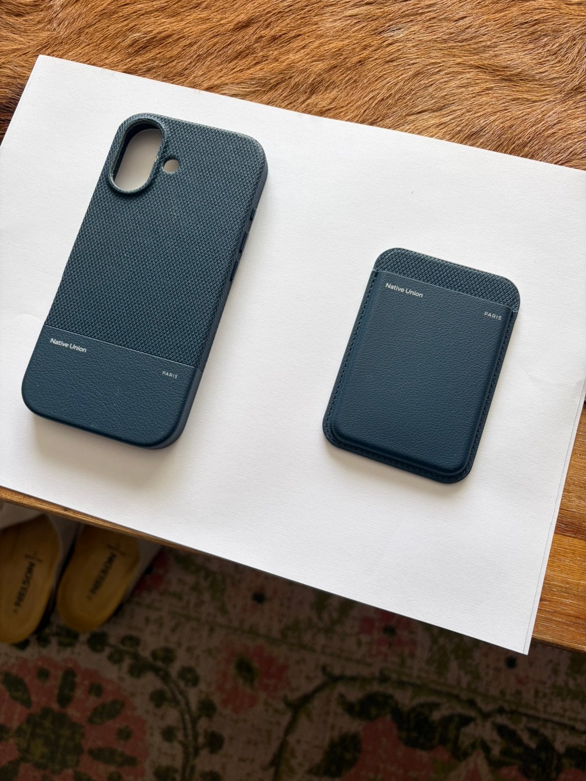 Voor de iphone 17 NATIVE UNION CASE/WALLET/MEGASAFE, Ophalen of Verzenden, Zo goed als nieuw, Blauw, 128 GB