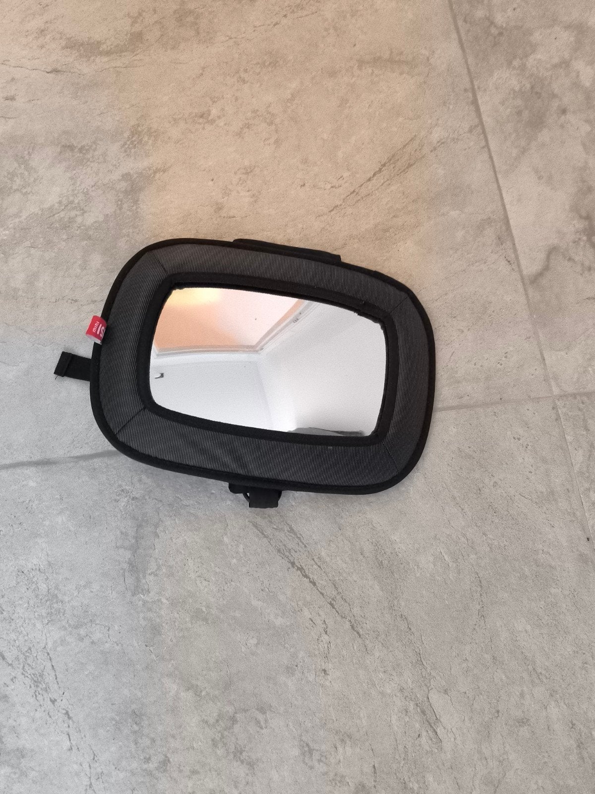 ISI Mini autospiegel voor baby in prima staat, Ophalen of Verzenden, Zo goed als nieuw