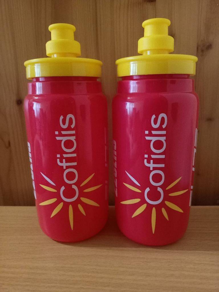2 bidons Cofidis, Sport en Fitness, Wielrennen, Ophalen of Verzenden, Nieuw, Overige typen
